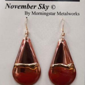 November Sky Jewelry ¾” teardrop earrings